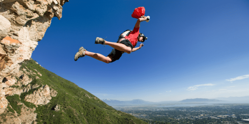 BASE Jumping