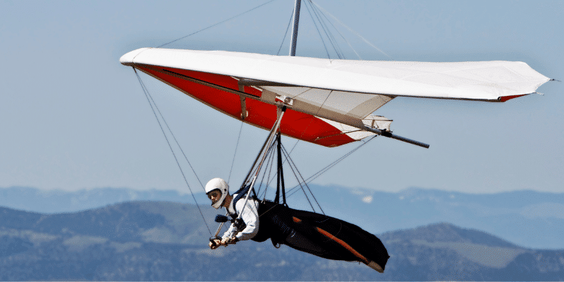 Hang gliding