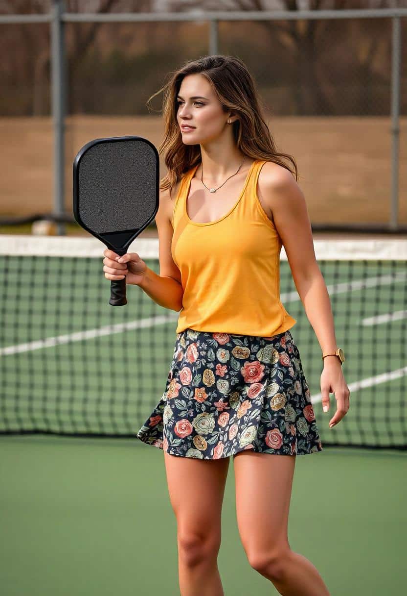 Playful Patterns: Spring Skort and Tank Combo